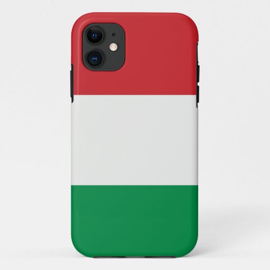 Italienische Fahne Case-Mate iPhone Case (Achterkant)