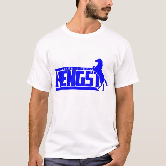 Italienische Hengst T-shirt (Voorkant)