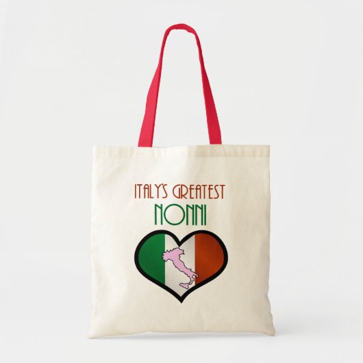Italië's Grootste Nonni Tote Bag (Voorkant)