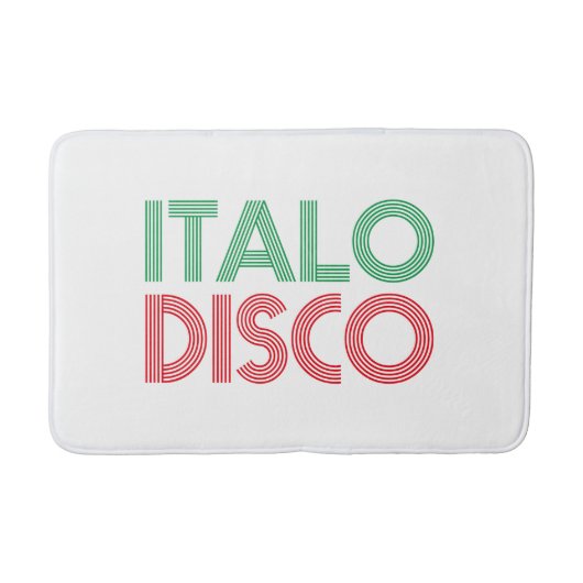 ITALO DISCO BADMAT (Voorkant)