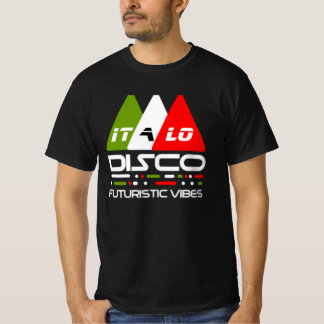 Italo Disco Futiristische Vibes T-shirt