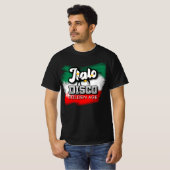 Italo Disco Gouden Eeuw T-shirt (Voorkant volledig)