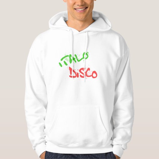 Italo Disco Hoodie (Voorkant)