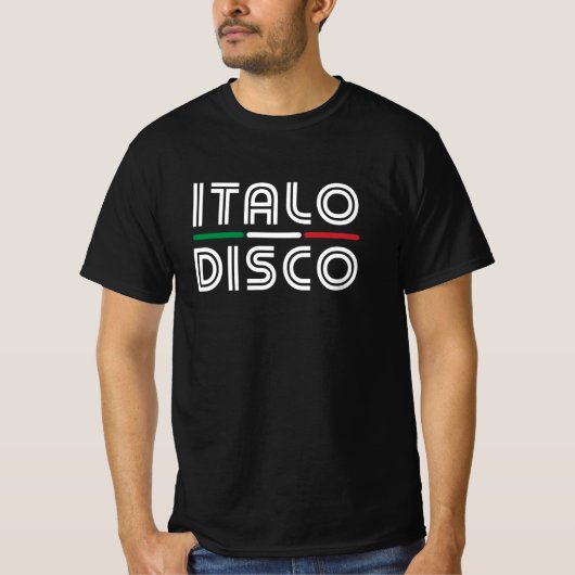 Italo Disco T-shirt (Voorkant)