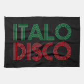 ITALO DISCO THEEDOEK (Horizontaal)