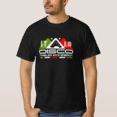 Italo Disco Tijdloze Energie T-shirt (Voorkant)