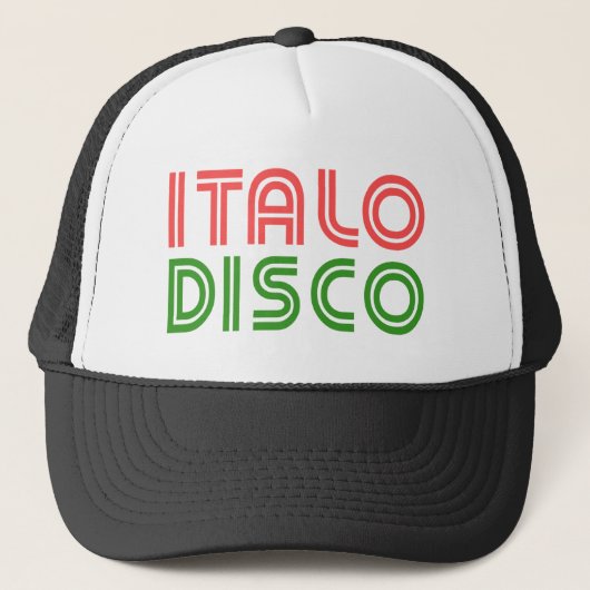 Italo Disco Trucker Pet (Voorkant)