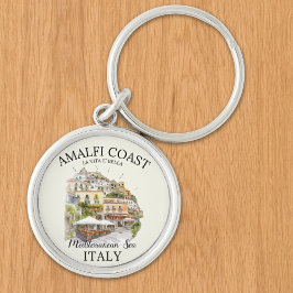 Italy Amalfi Coast Souvenir – La Vita è Bella  Sleutelhanger