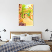 Italy Canvas Afdruk (Insitu (Slaapkamer))