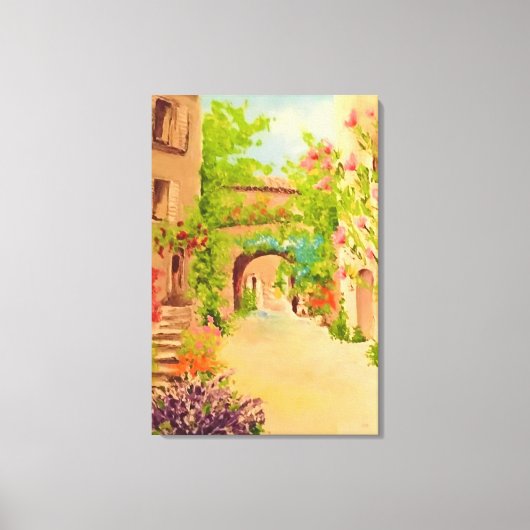 Italy Canvas Afdruk (Voorkant)