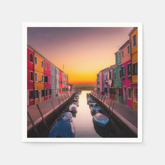 Italy Cityscape Servet (Voorkant)