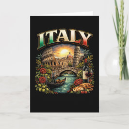 Italy Eternal Feestdagen Kaart