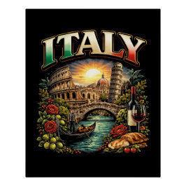 Italy Eternal Perfect Poster
