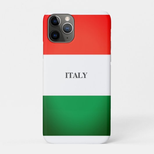 ITALY FLAG COLOURS Case-Mate iPhone CASE (Achterkant)