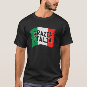 Italy Flag Designs for all proud Italians T-shirt