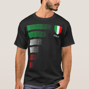 Italy Flag Emblem Italian Pride Ancestry H T-shirt