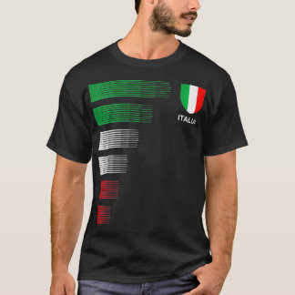 Italy Flag Emblem Italian Pride Ancestry H T-shirt