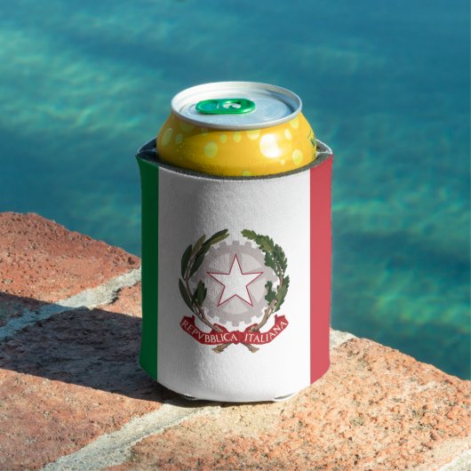 Italy flag phone case blikjeskoeler (Insitu Zwembad)