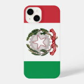 Italy flag phone case iPhone hoesje (Achterkant)