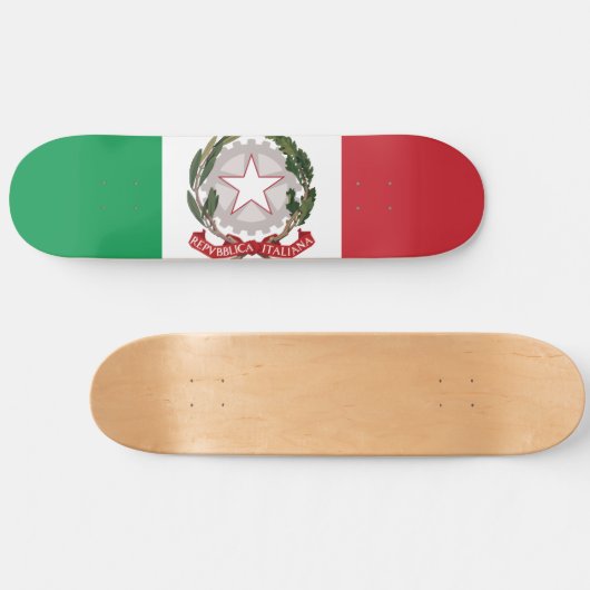 Italy flag phone case persoonlijk skateboard (Horizontaal)