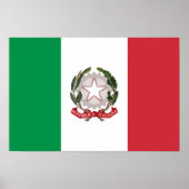 Italy flag phone case poster (Voorkant)