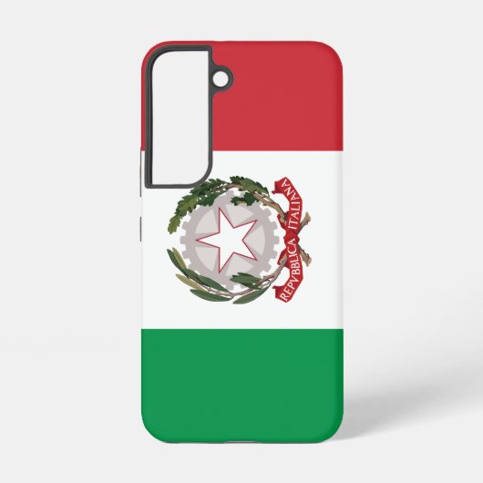 Italy flag phone case samsung galaxy hoesje (Achterkant)