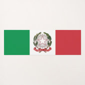 Italy flag phone case yogamat (Achterkant (horizontaal))