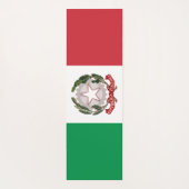 Italy flag phone case yogamat (Achterkant)
