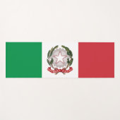 Italy flag phone case yogamat (Voorkant (horizontaal))