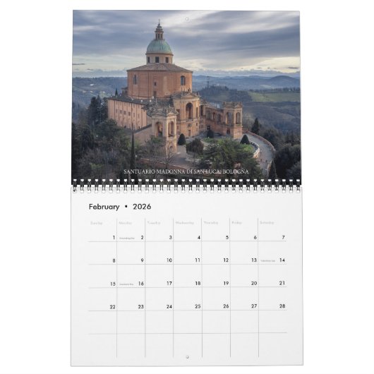Italy from Above – 2026 Drone Photography Calendar Kalender (Feb 2026)