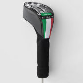 Italy Golf, Best Dad, Italian Flag, Photo Golfheadcover (Schuin)