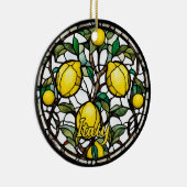 Italy Lemon Tree  Keramisch Ornament (Rechts)