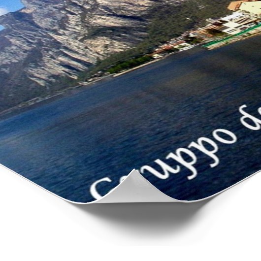 Italy - Lombardy - Lake Como - Poster (Hoek)