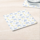 Italy Lover– Ciao Italian Vibes Kartonnen Onderzetters (Schuin)