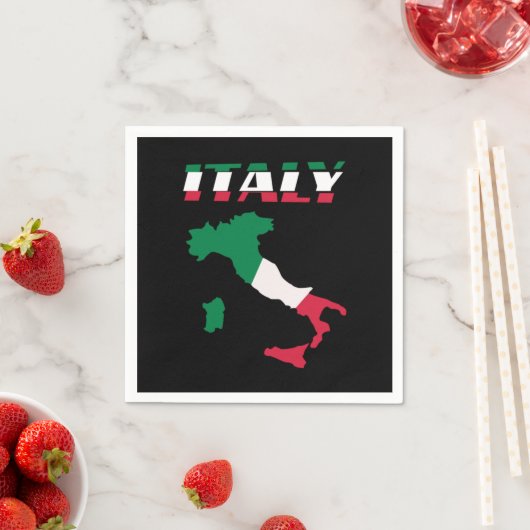 Italy Map Italian Italia Servet (Insitu)