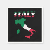 Italy Map Italian Italia Servet (Voorkant)