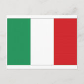 Italy National Flag Briefkaart (Voorkant)
