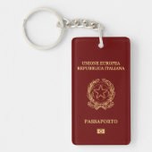 Italy passport sleutelhanger (Voorkant)