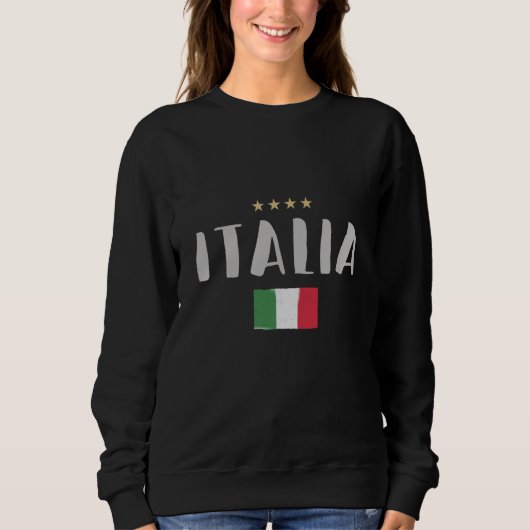 Italy Soccer Football Fan Shirt Flag (Voorkant)