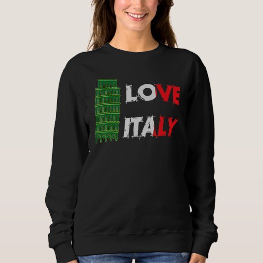 Italy souvenir   for men women trui (Voorkant)