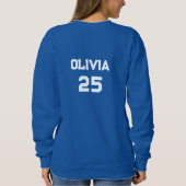 Italy Supporters Adults Kids Sweatshirt  (Achterkant)
