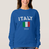 Italy Supporters Adults Kids Sweatshirt  (Voorkant)
