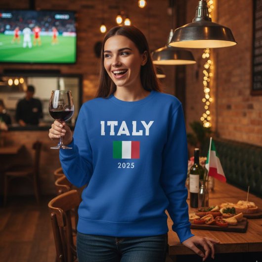 Italy Supporters Adults Kids Sweatshirt 