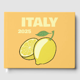 Italy travel coffee table book gastenboek