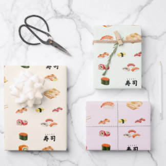 Itamae〈Sushi Chefs） collection Inpakpapier Vel