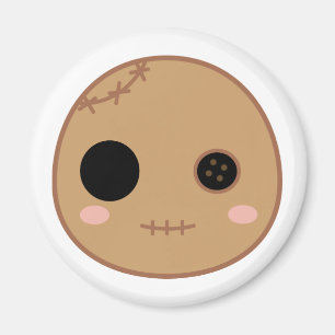 Itami de Voodoo Doll Head Magneet