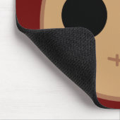 Itami de Voodoo Doll Head Muismat (Hoek)