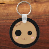 Itami de Voodoo Doll Head Sleutelhanger (Voorkant)