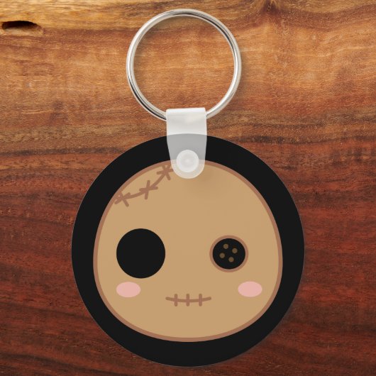 Itami de Voodoo Doll Head Sleutelhanger (Voorkant)