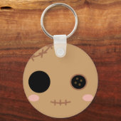 Itami de Voodoo Doll Head Sleutelhanger (Voorkant)
